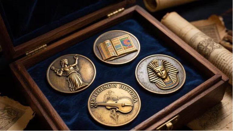 Museum-Themed Challenge Coins