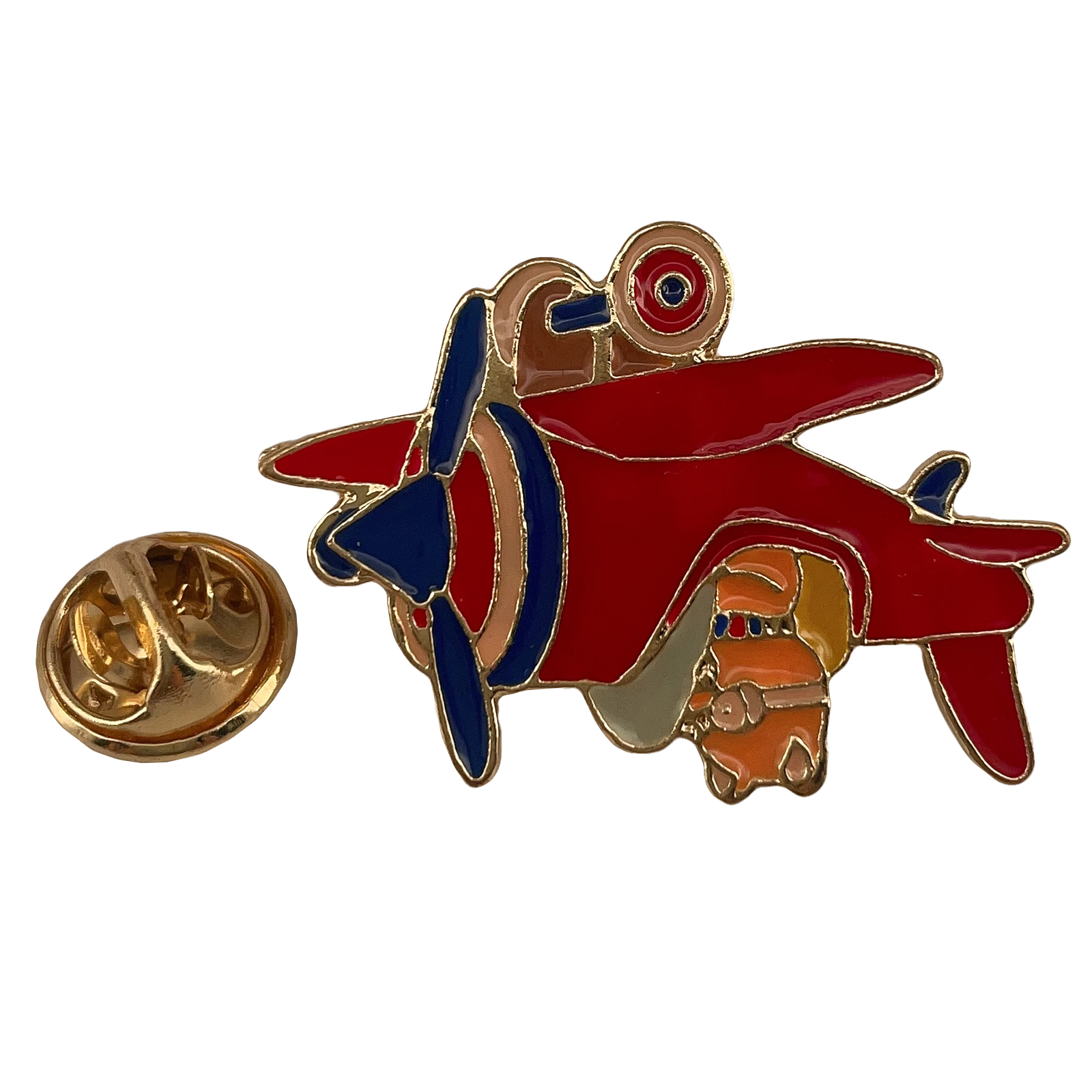 Animal Airplane Soft Enamel Pin