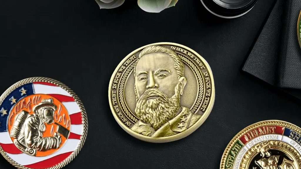 3D Challenge Coins