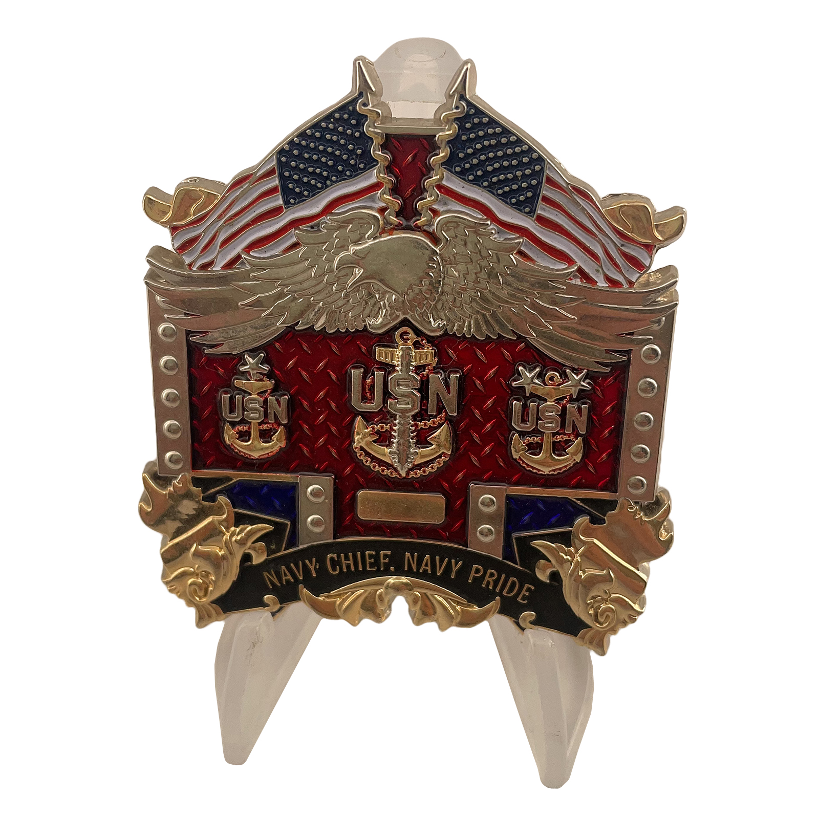 USNS Comfort T-AH 20 Chief's Mess Challenge Coin