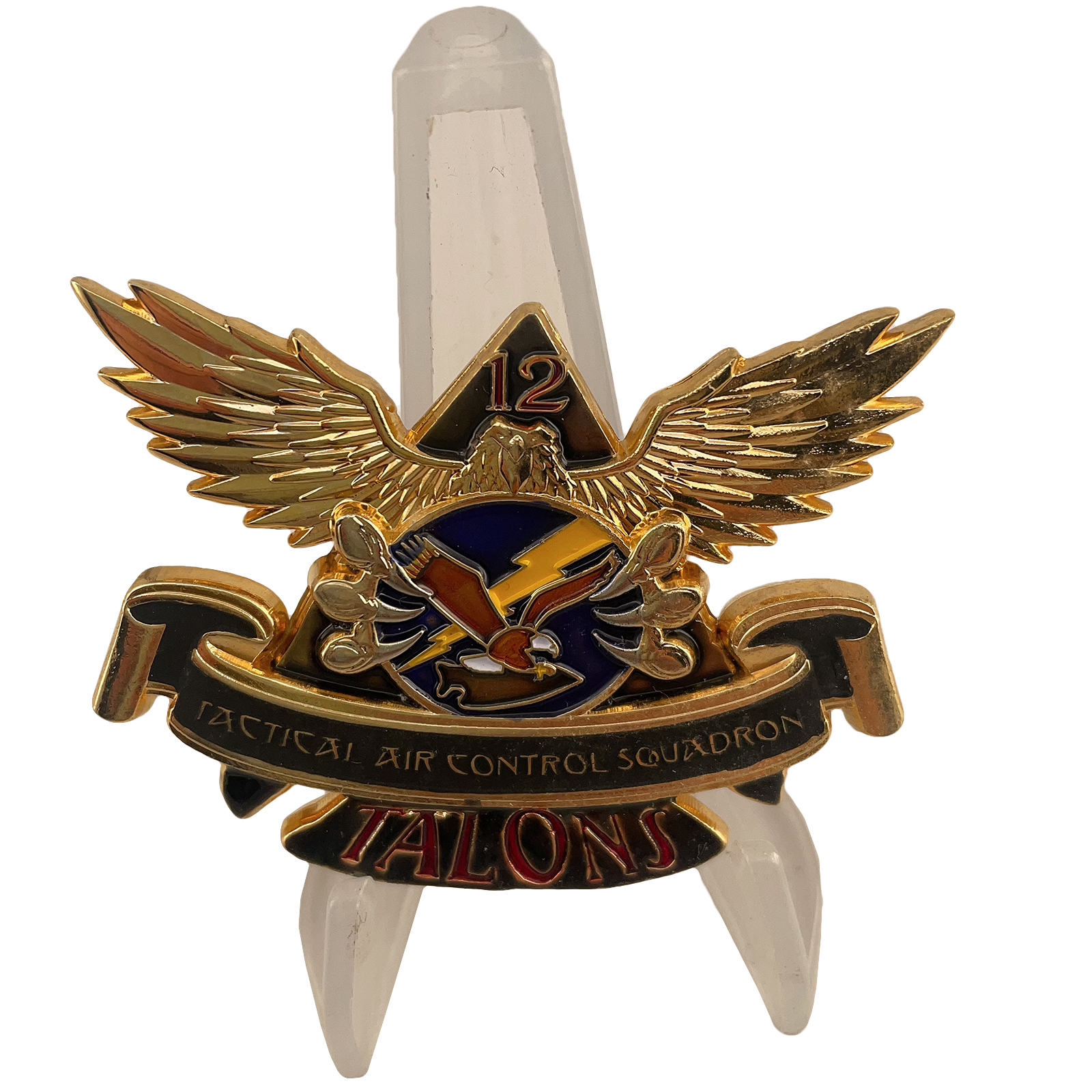 USN Tactical Air Control Squadron 12 Challenge Coin