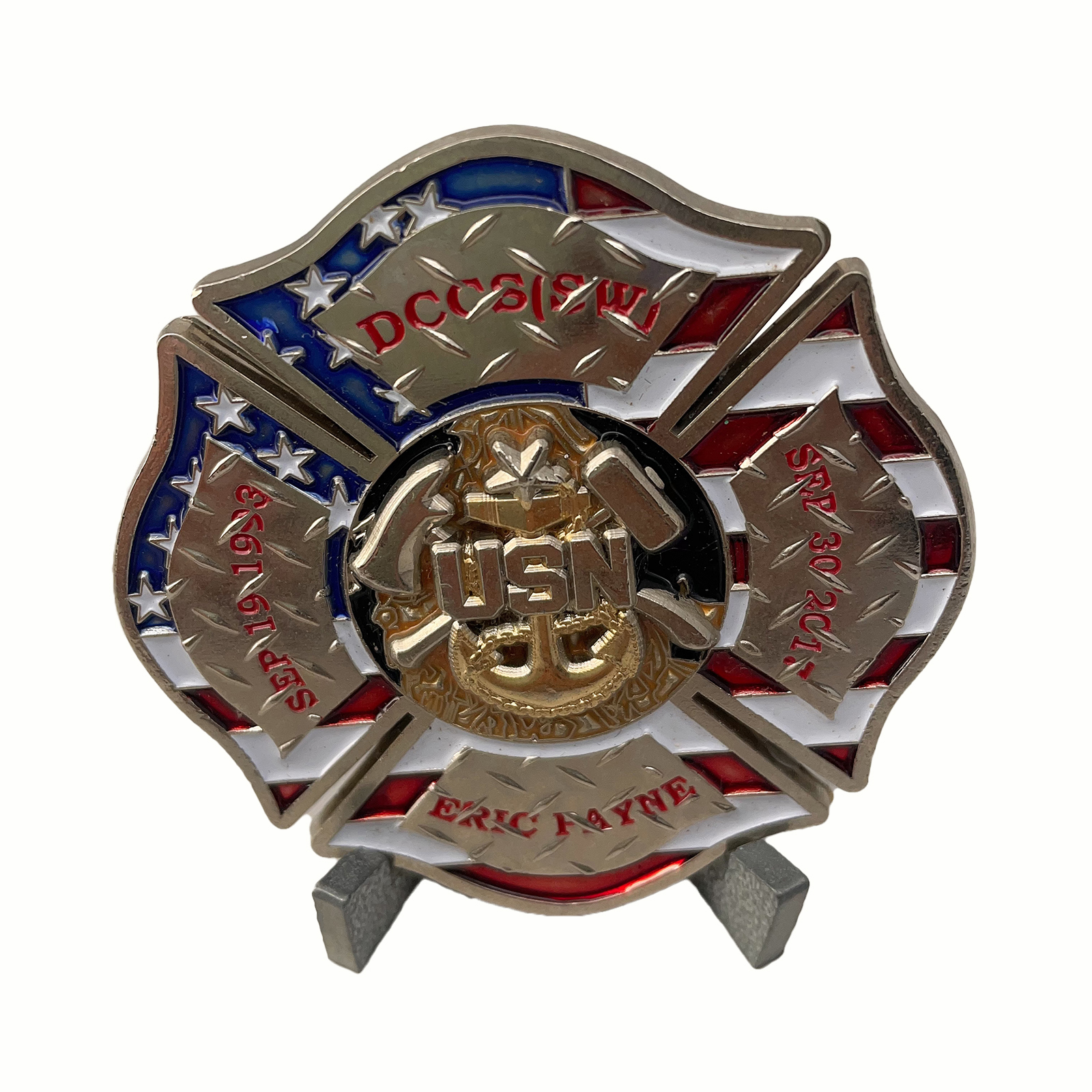 USN Damage Control Commemorative Coin