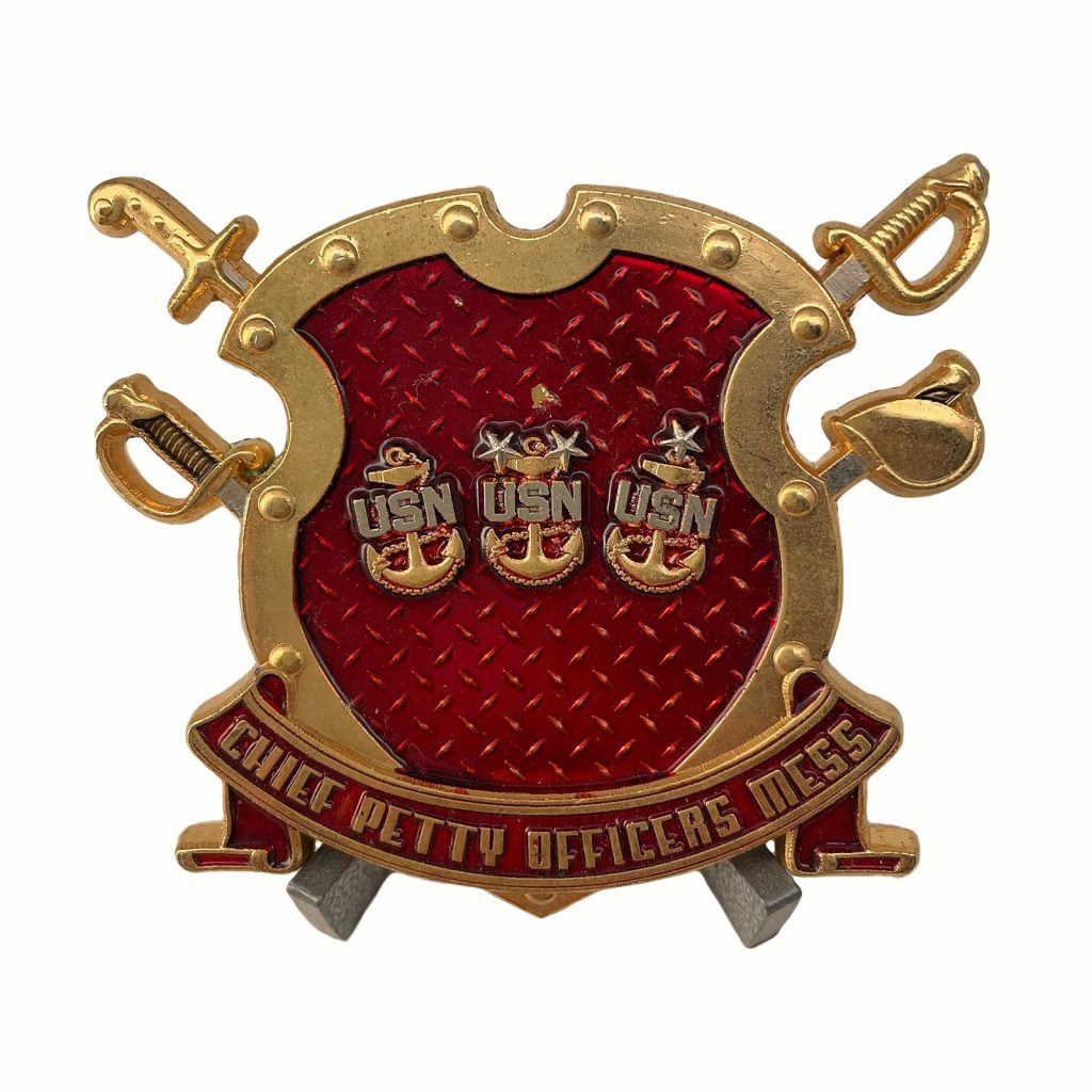 USN DDG-114 Challenge Coin