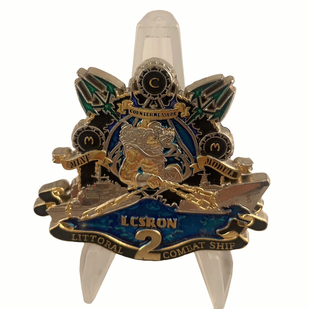 USN LCSRON 2 Challenge Coin