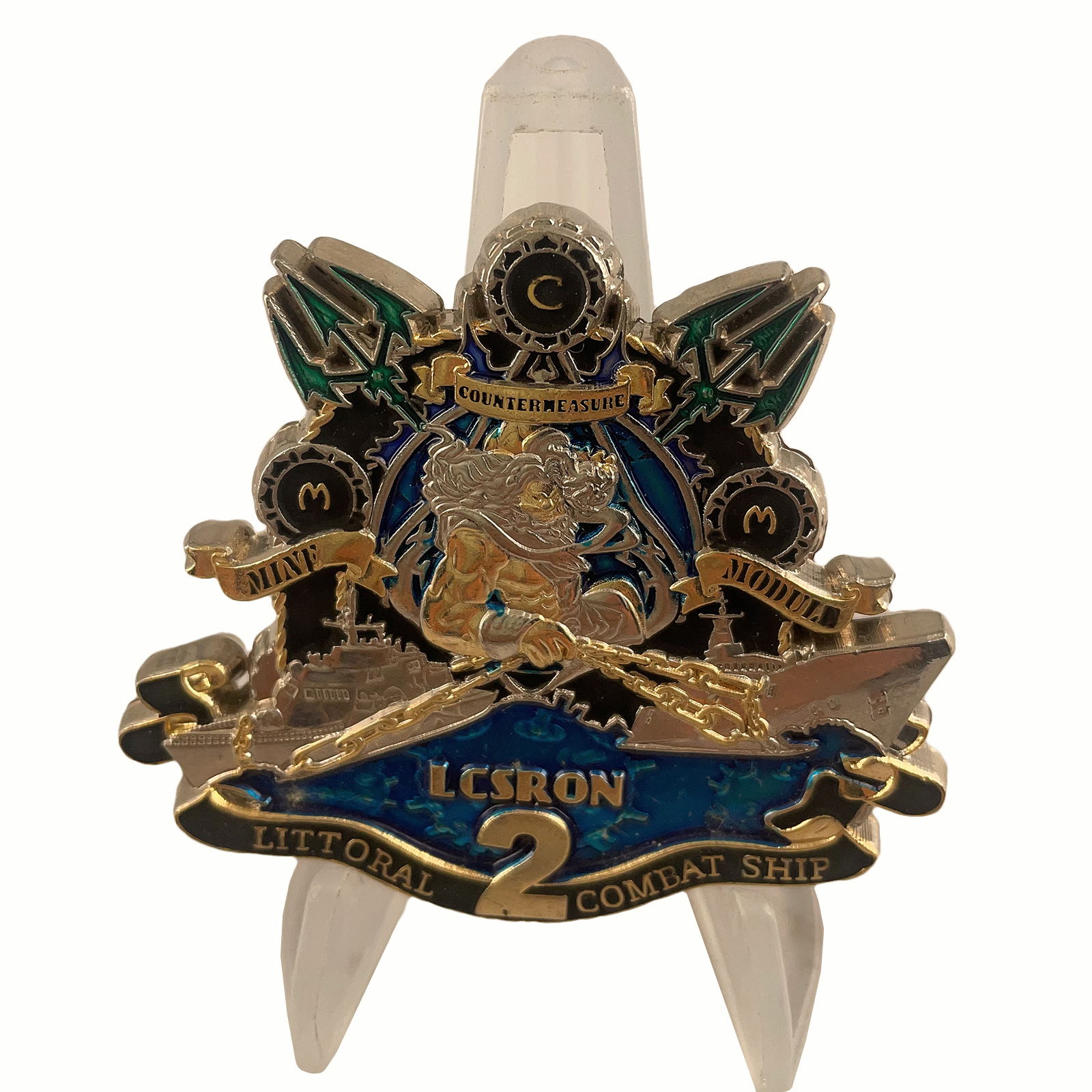 USN LCSRON 2 Challenge Coin