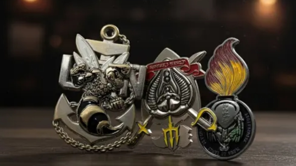 3D Challenge Coins