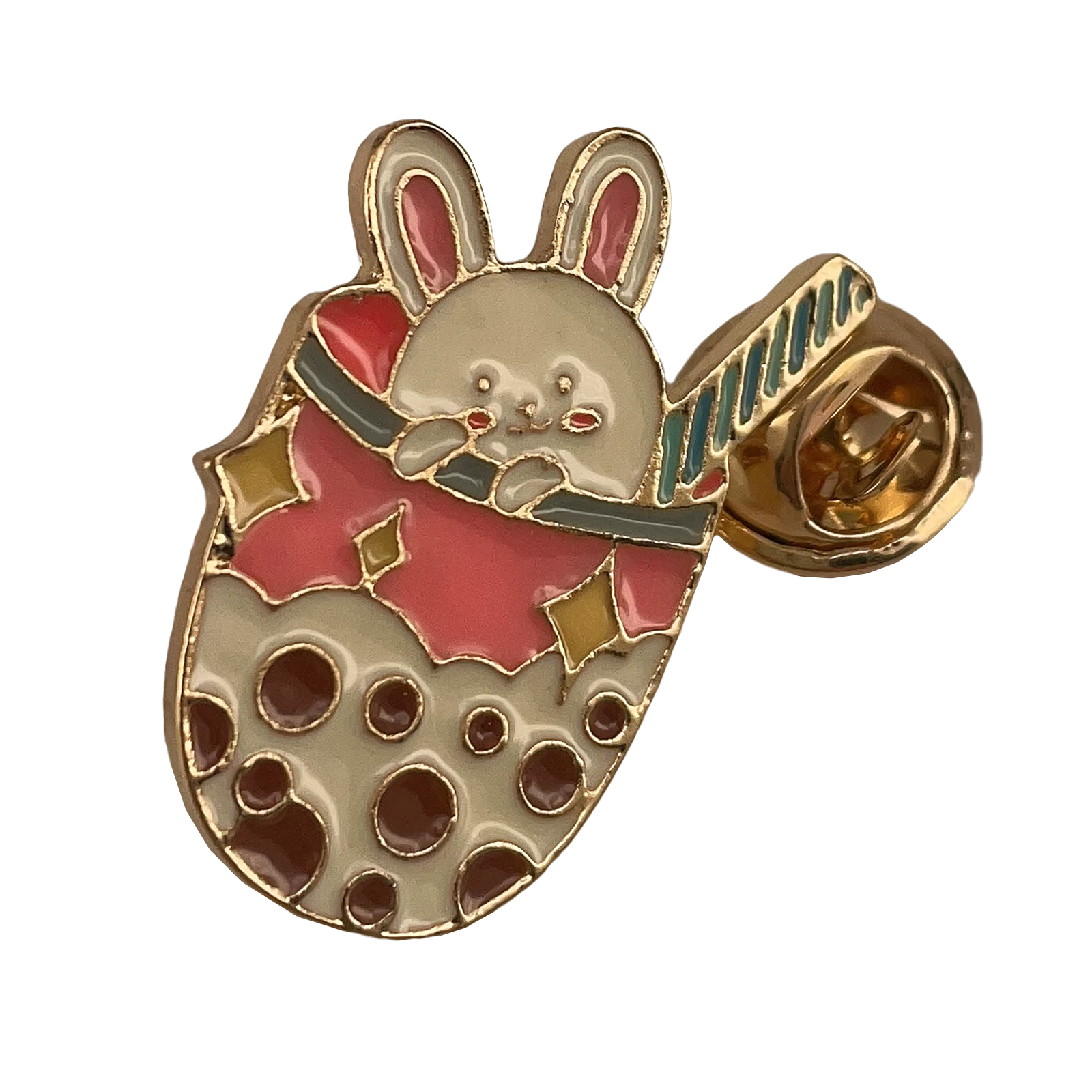 Rabbit Zinc Alloy Pin