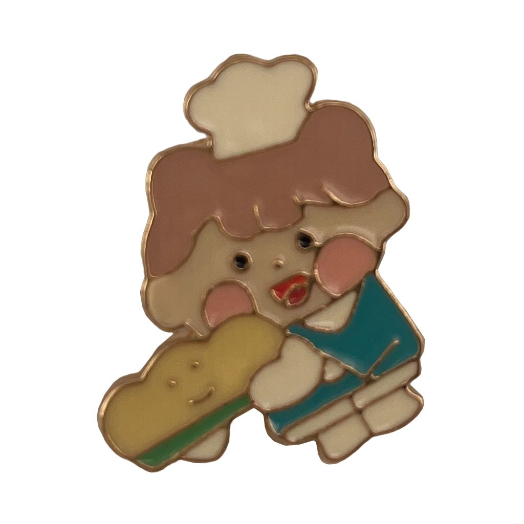 Cartoon Chef Badge