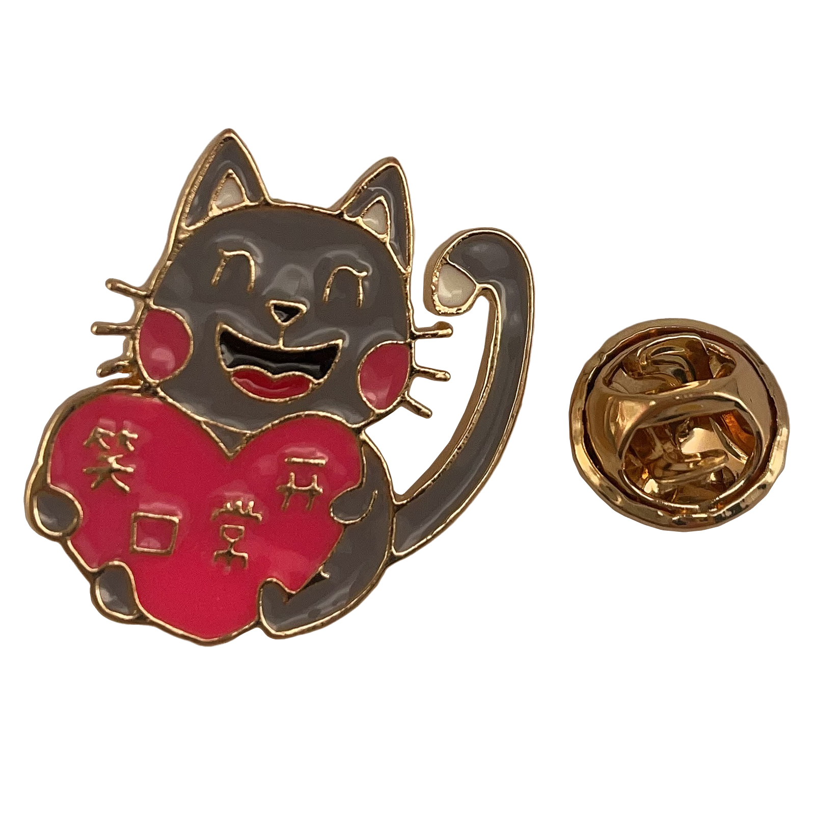 Cartoon Cat Soft Enamel Pin