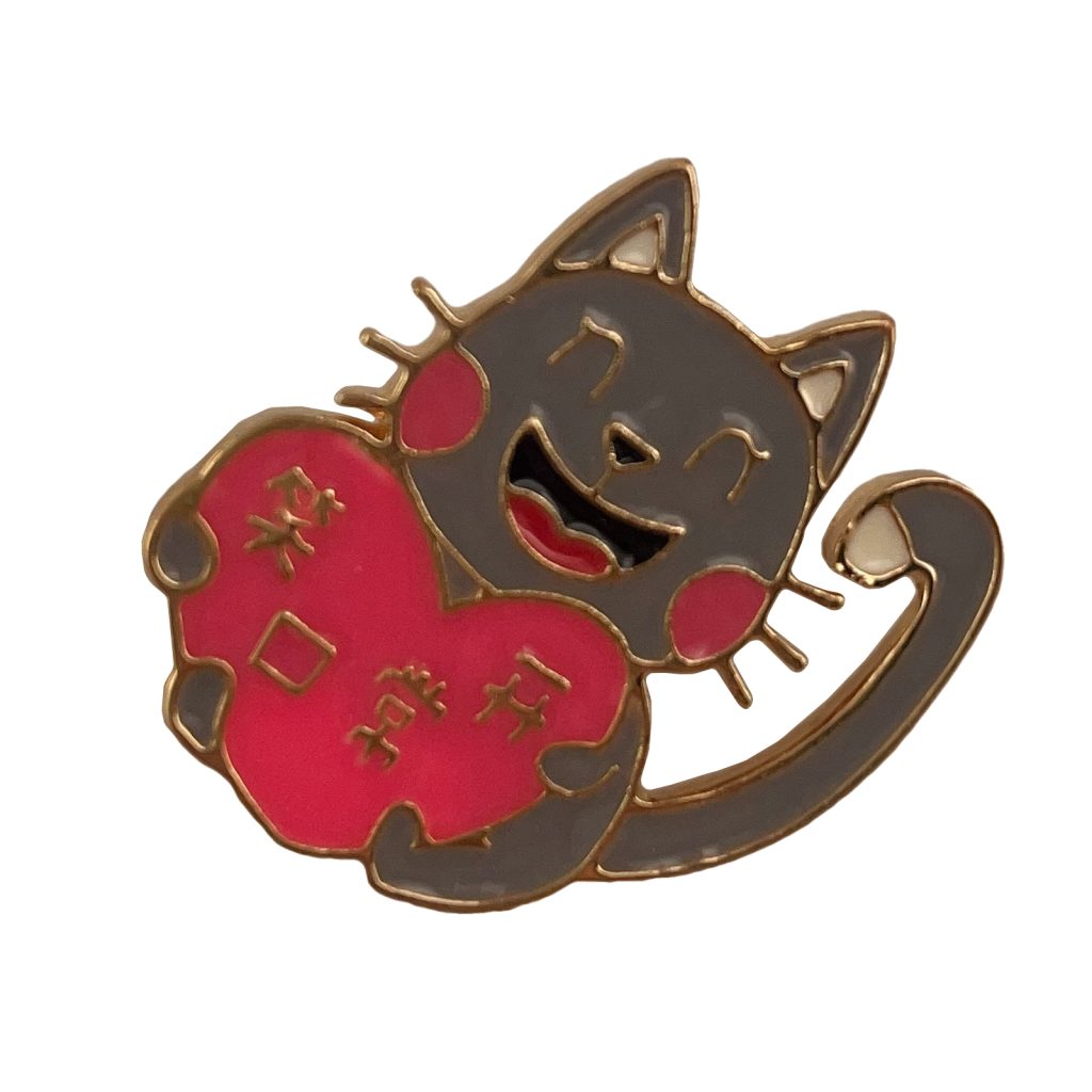 Cartoon Cat Soft Enamel Pin