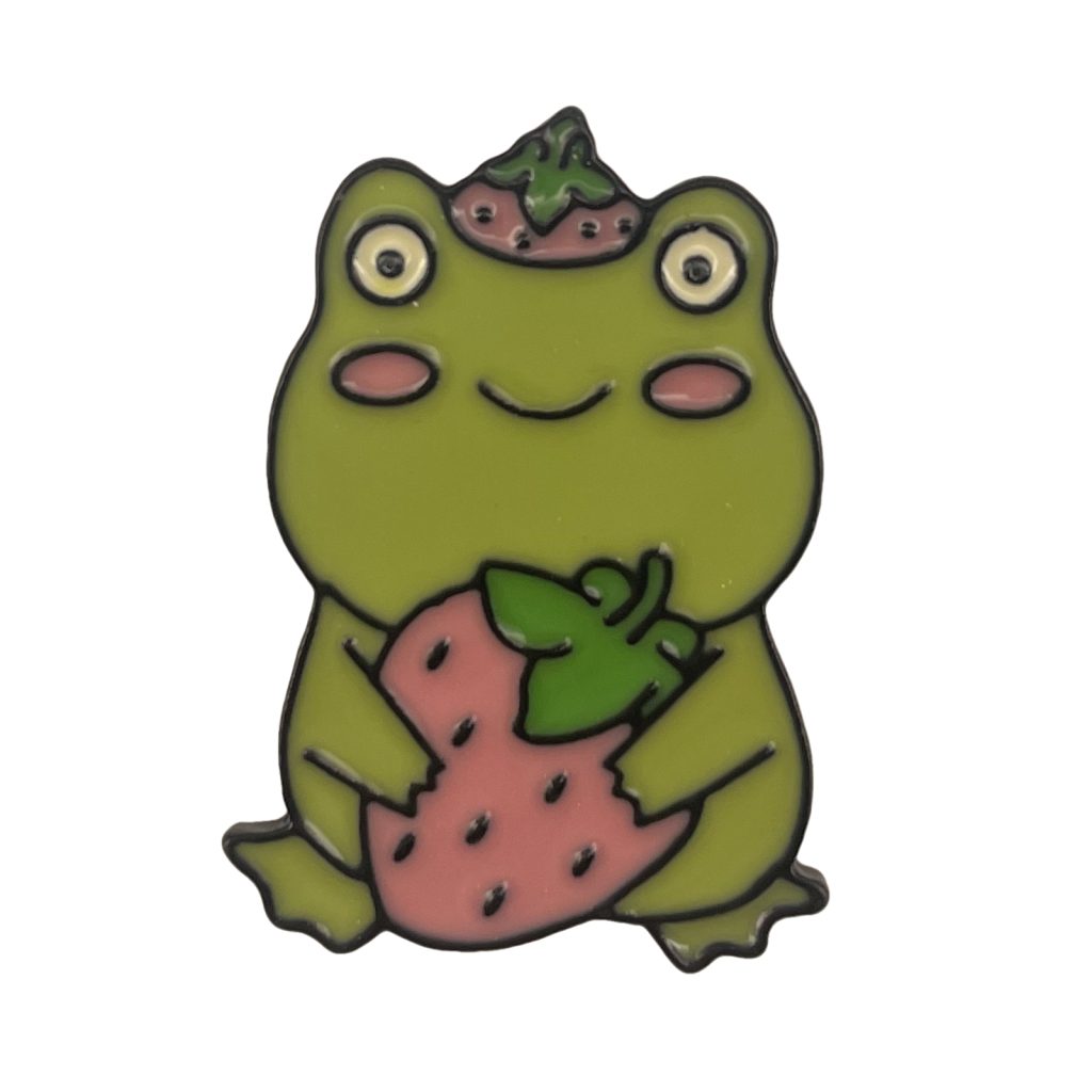 Strawberry Frog Badge
