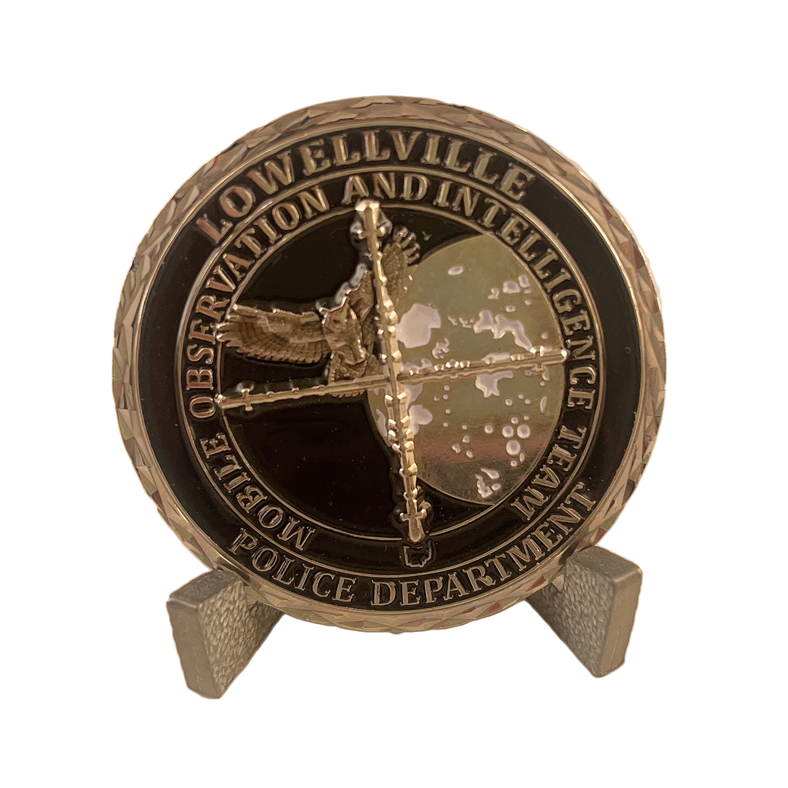 Lowellville Police Challenge Coin