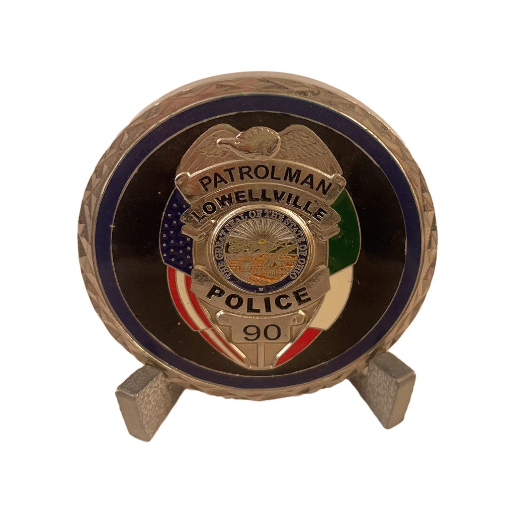 Lowellville Police Challenge Coin