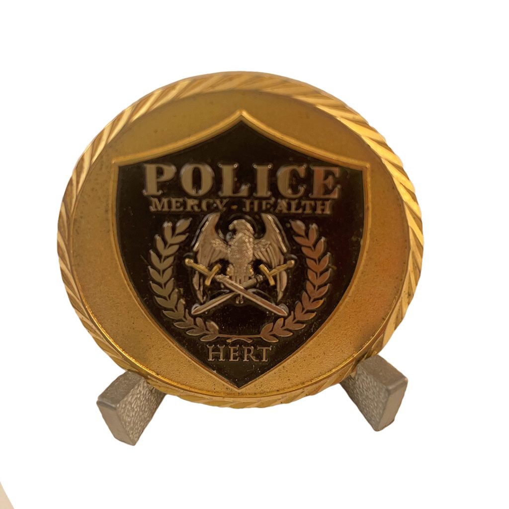 Mercy-Health Police Challenge Coin