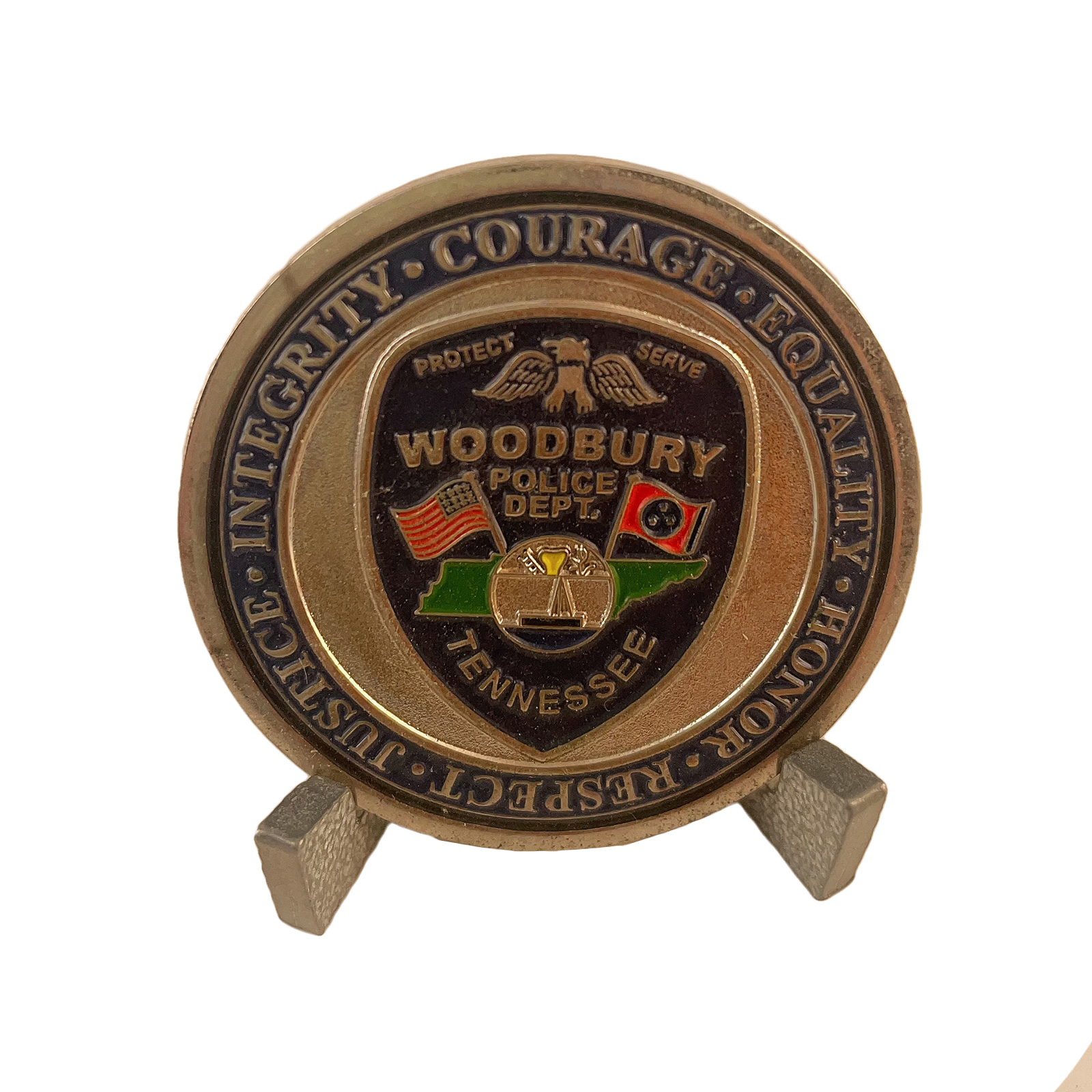 POLICE DEPT. TN Challenge Coin