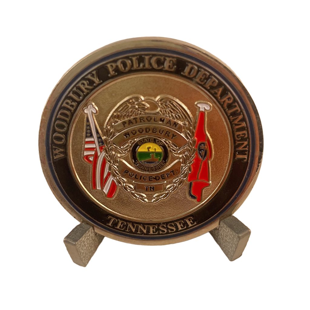 POLICE DEPT. TN Challenge Coin