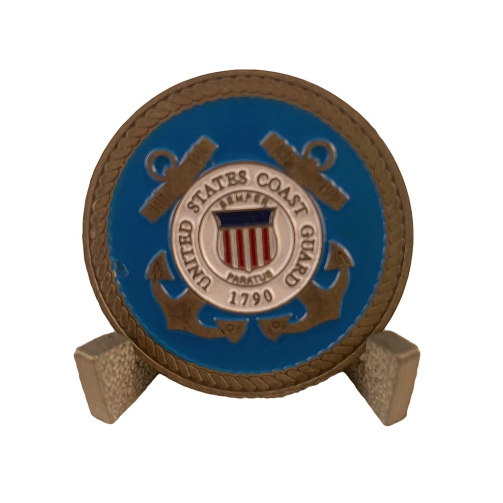 U.S. Coast Guard Hard Enamel Coin