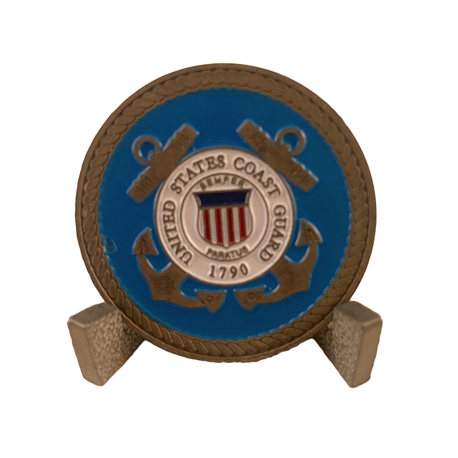 U.S. Coast Guard Hard Enamel Coin