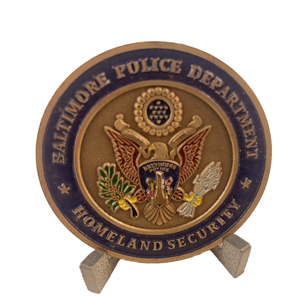 Baltimore Police Department Challenge Coin
