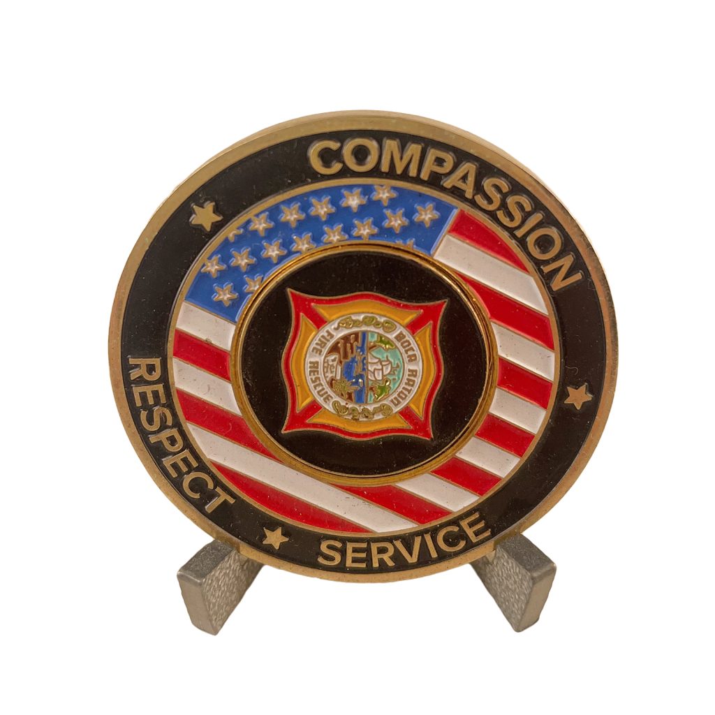 Fire Rescue Challenge Coin
