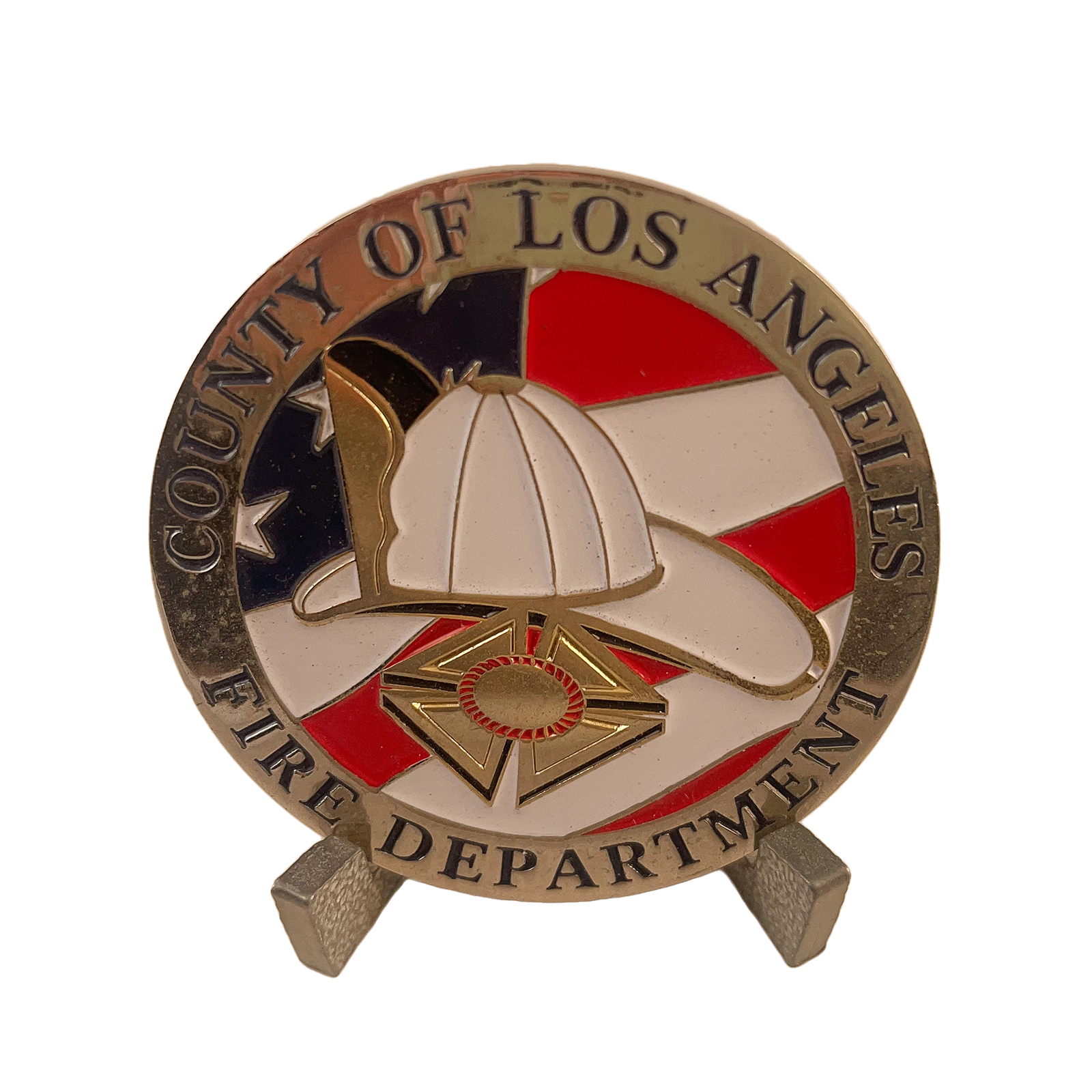 LA Fire Department Challenge Coin