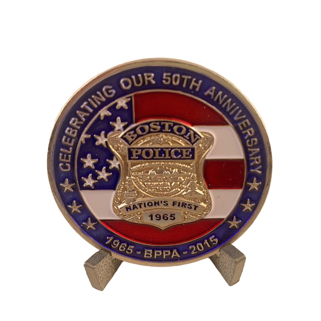 Boston Police Challenge Coin