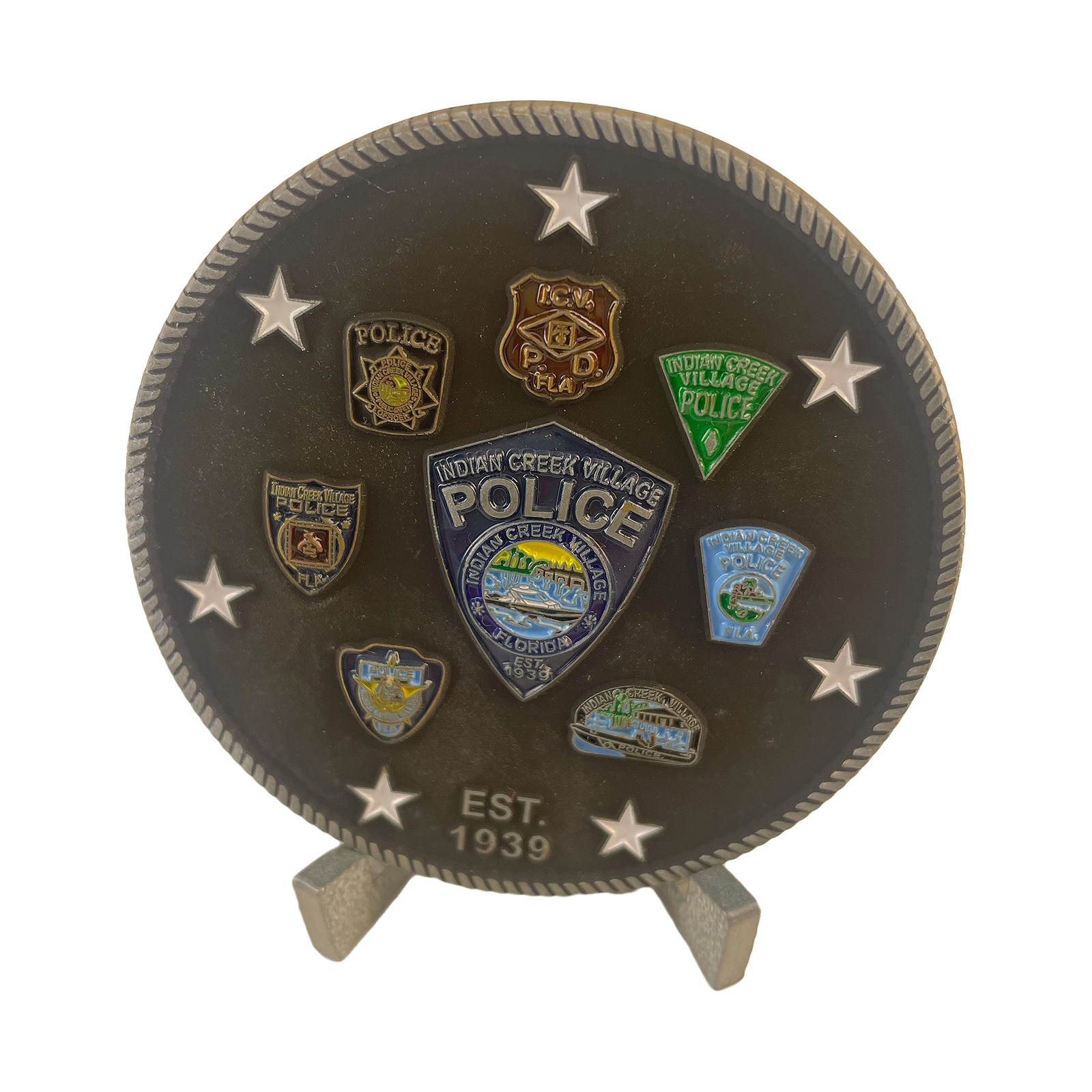 Indian Creek Village Police Challenge Coin
