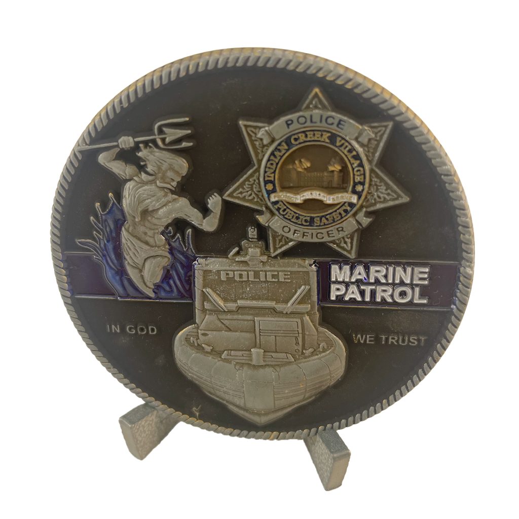 Indian Creek Village Police Challenge Coin