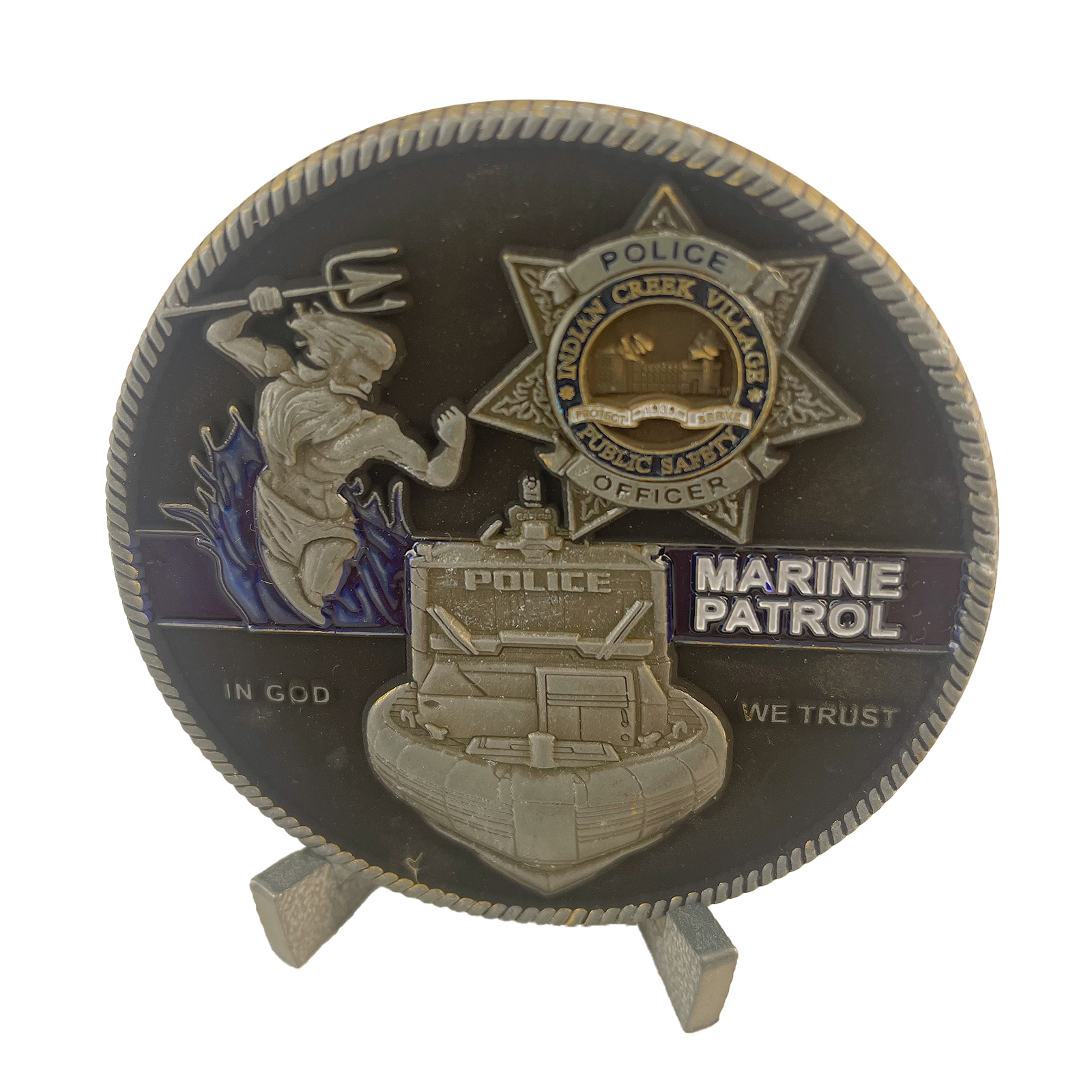Indian Creek Village Police Challenge Coin