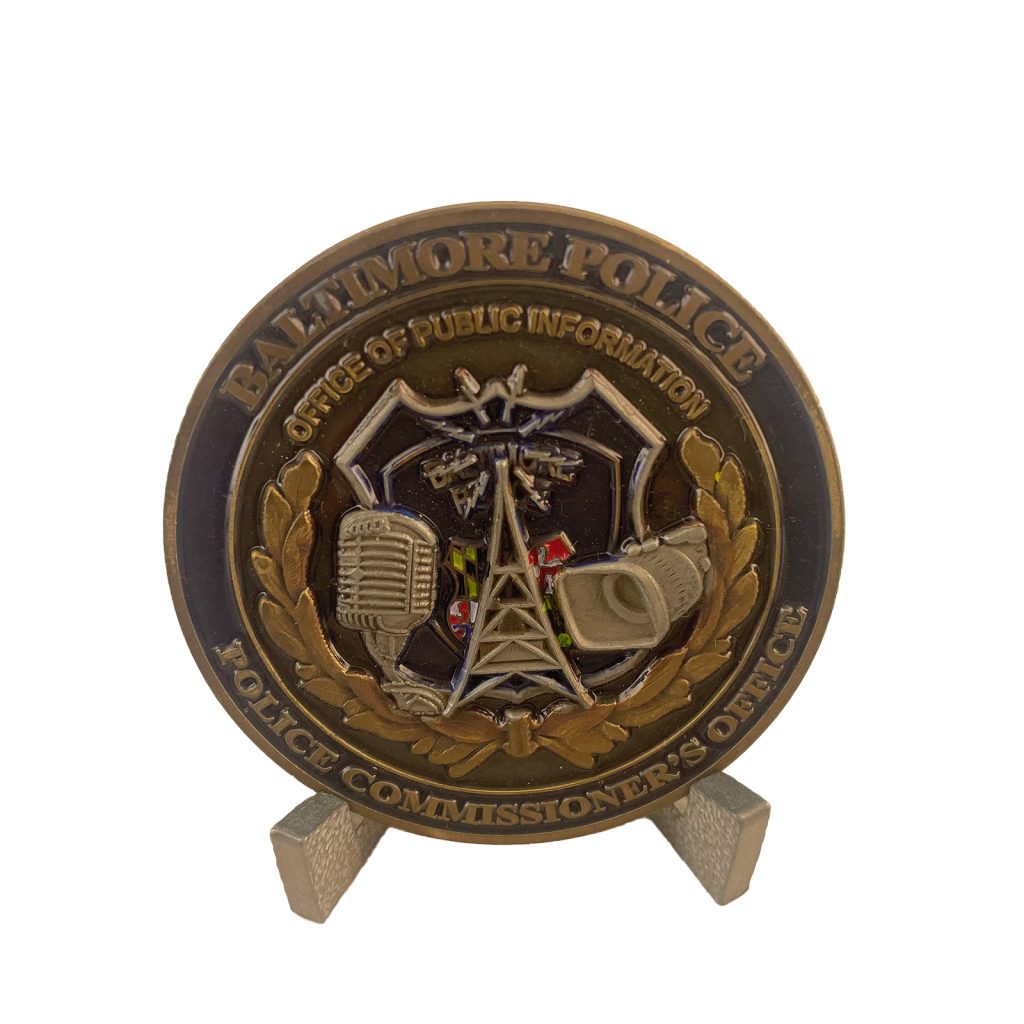 Baltimore Police Challenge Coin