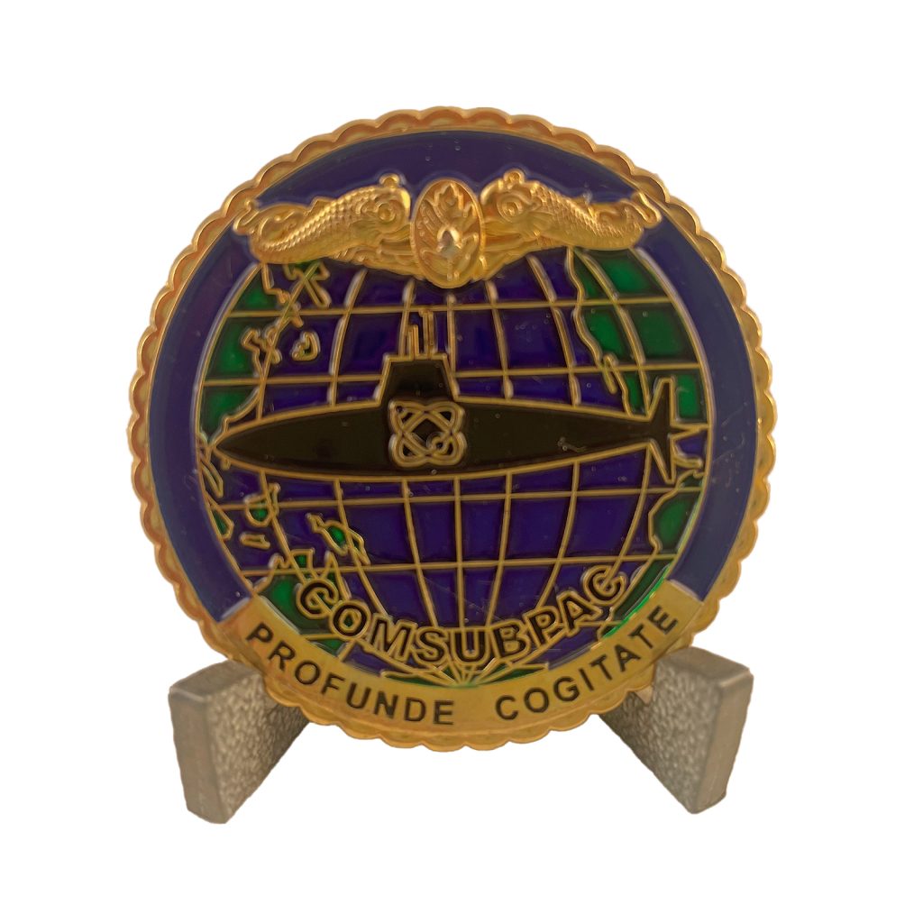 USN Pacific Submarine Force Challenge Coin