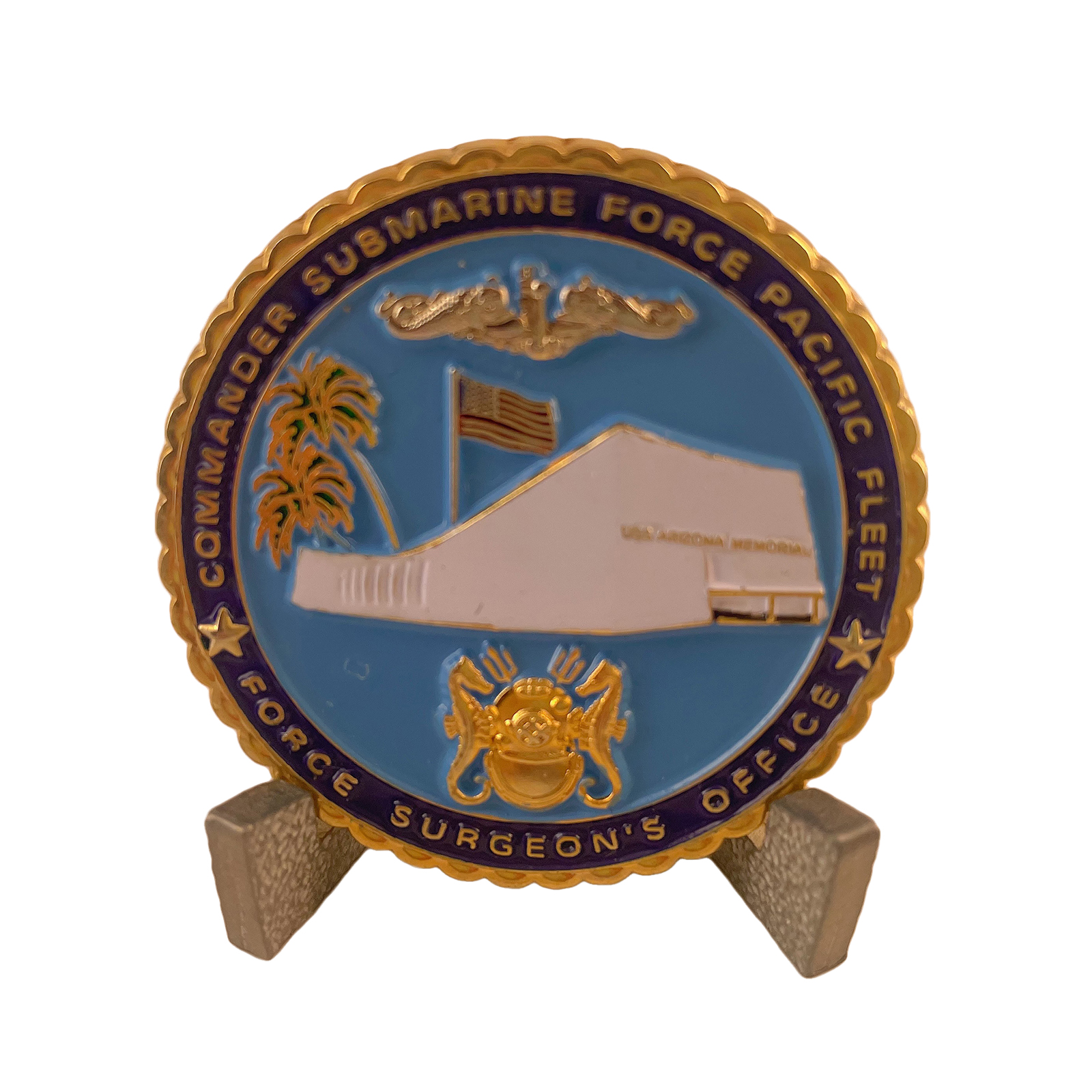 USN Pacific Submarine Force Challenge Coin