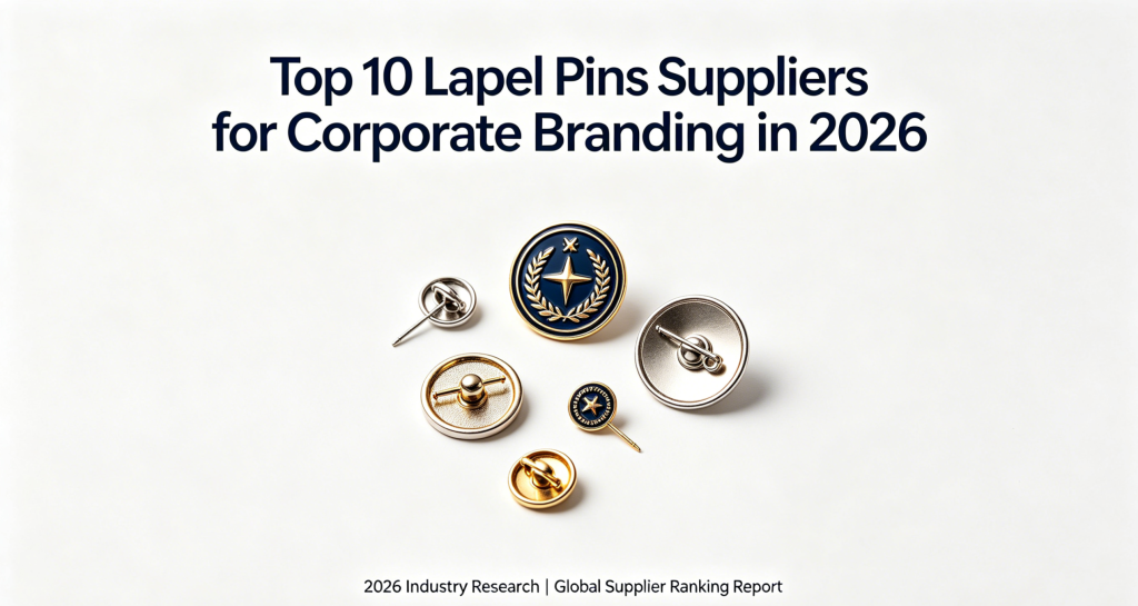 Top 10 Lapel Pins Suppliers for Corporate Branding in 2026