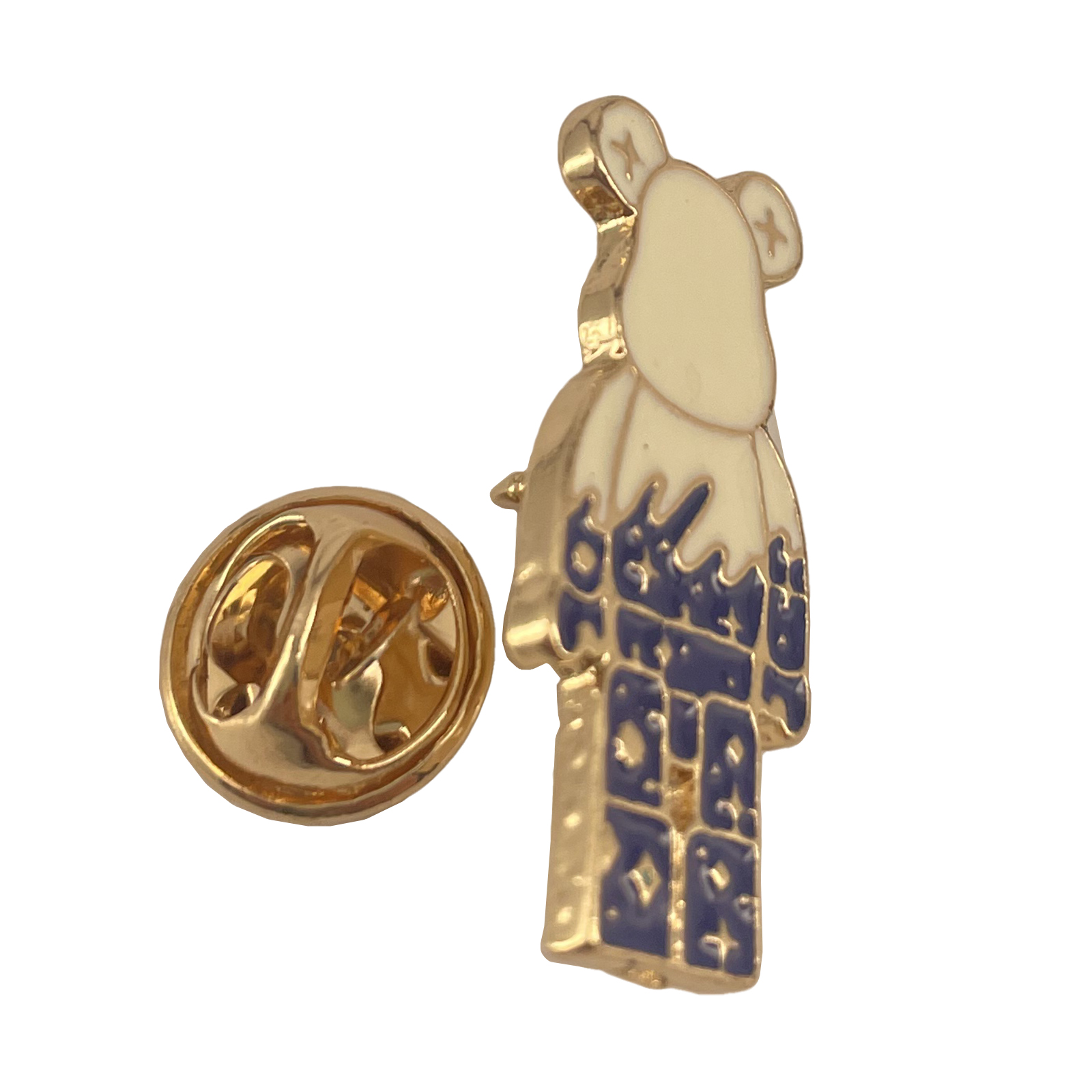 Replace with BearbrickSoft Enamel Pin
