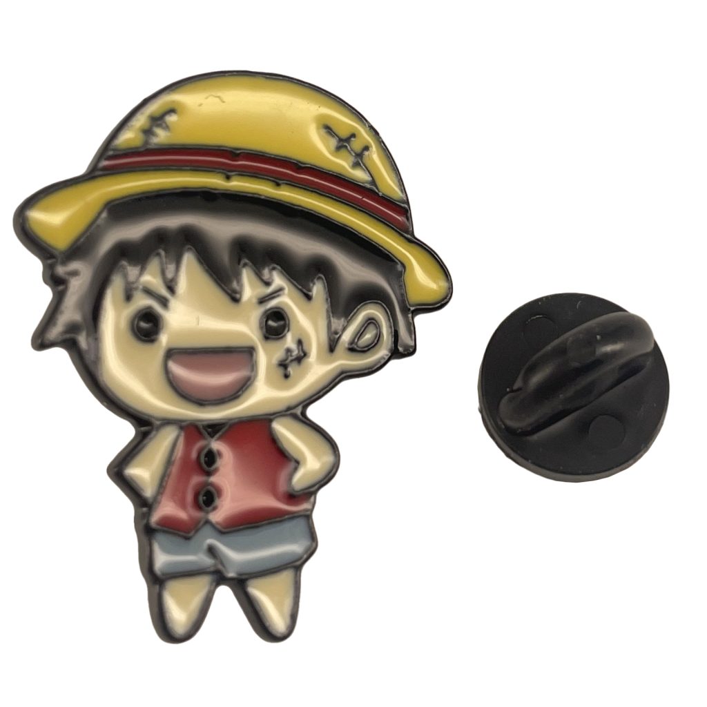 Monkey D. Luffy Metal Brooch
