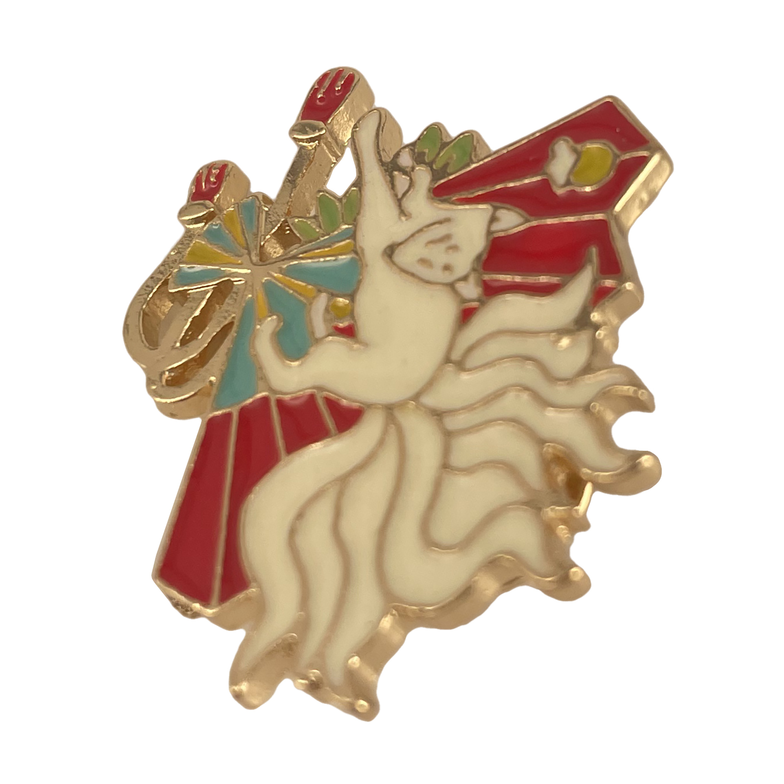 Nine-Tailed Fox Theme Soft Enamel Pin