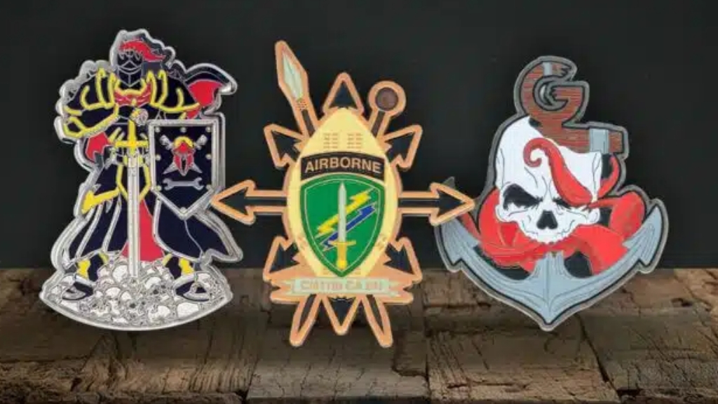 Custom-Shaped Challenge Coins