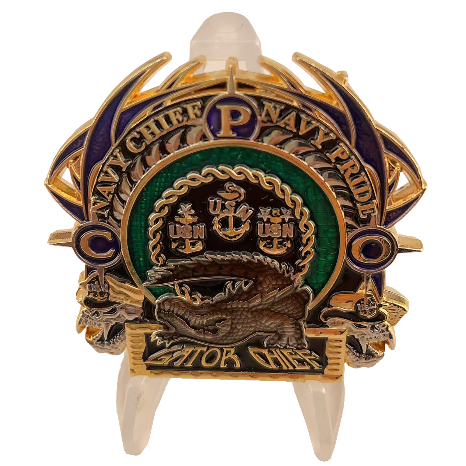 Amphibious Forces Poseidon Challenge Coin