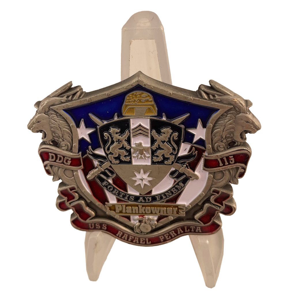 USS Rafael Peralta Challenge Coin