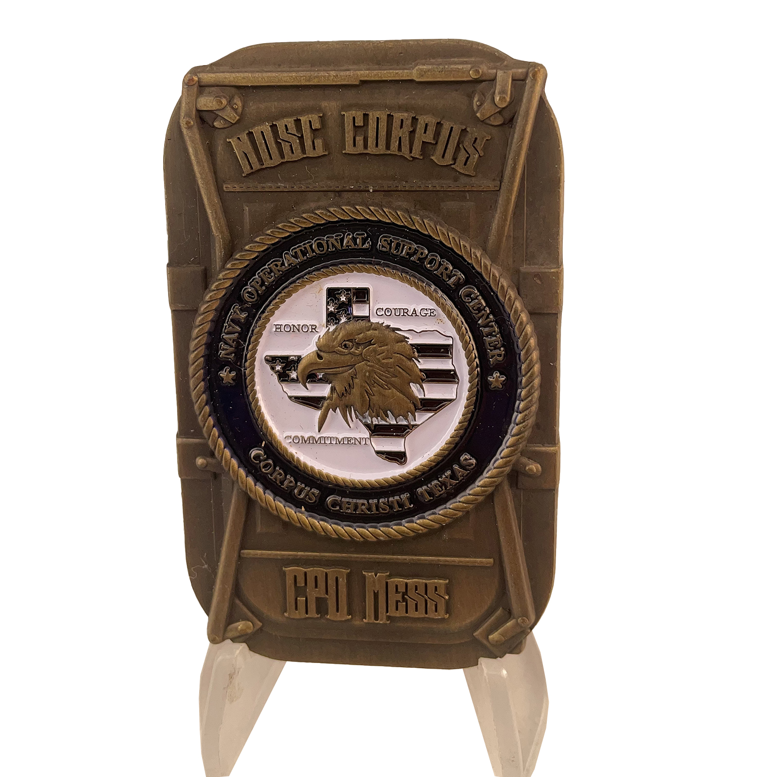 USN NOSC Corpus Christi Challenge Coin