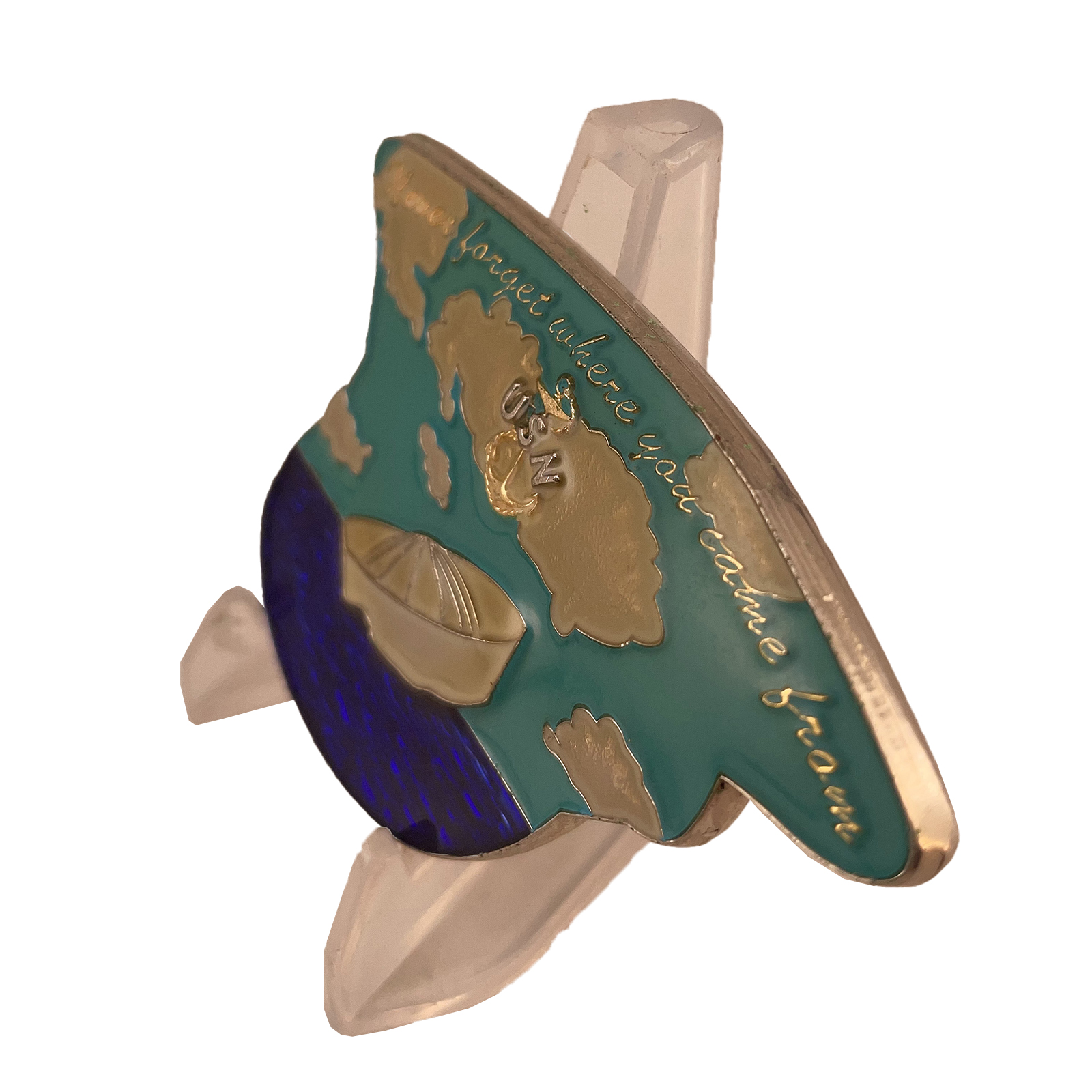USN Odd-Shaped Commemorative Coin
