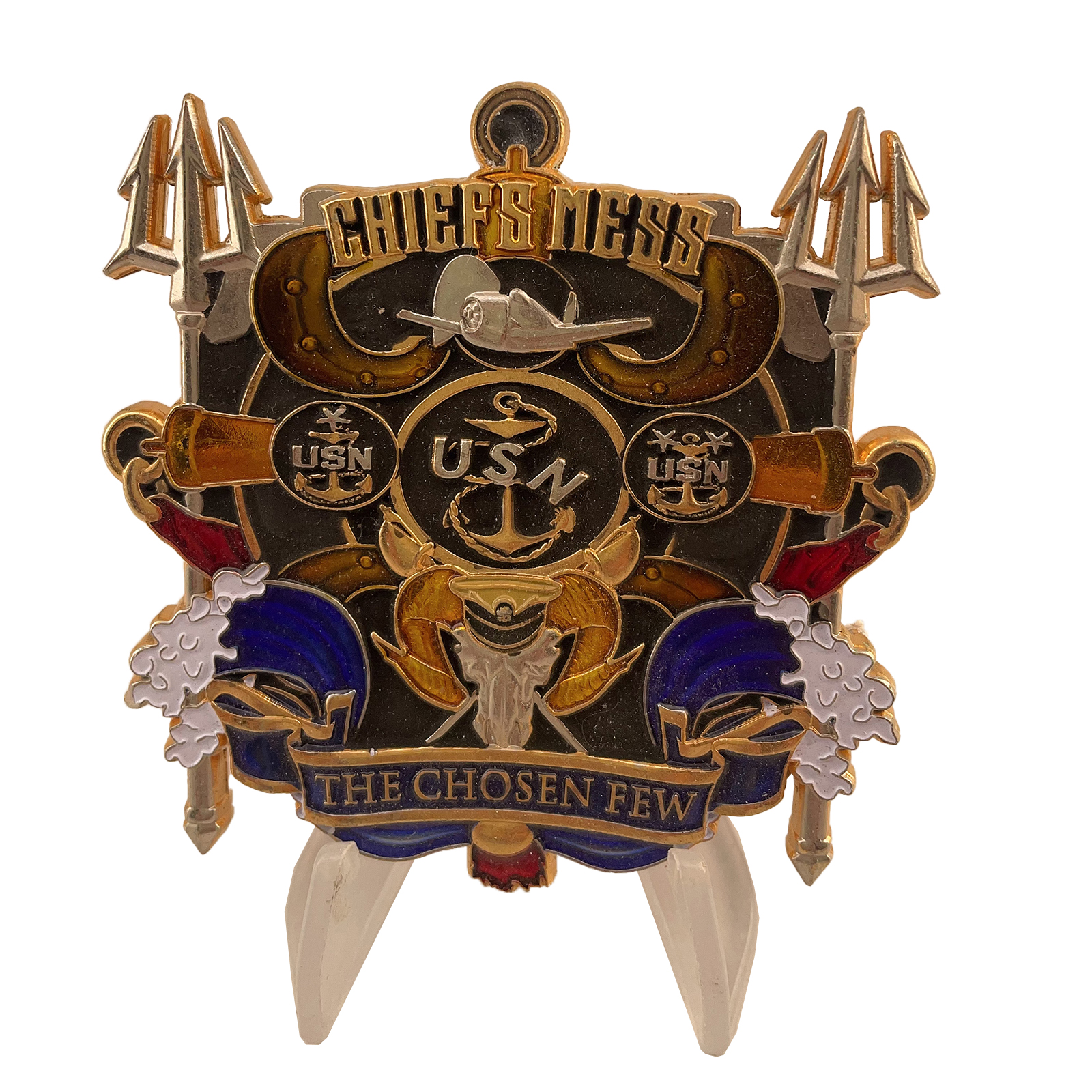 USS McCampbell DDG-85 CHIEFS MESS Challenge Coin