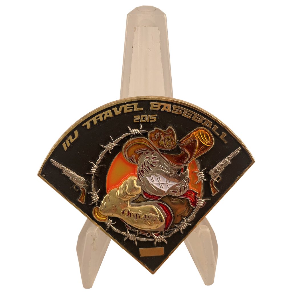 In TravelL Baseball 2015 League Commemorative Coin