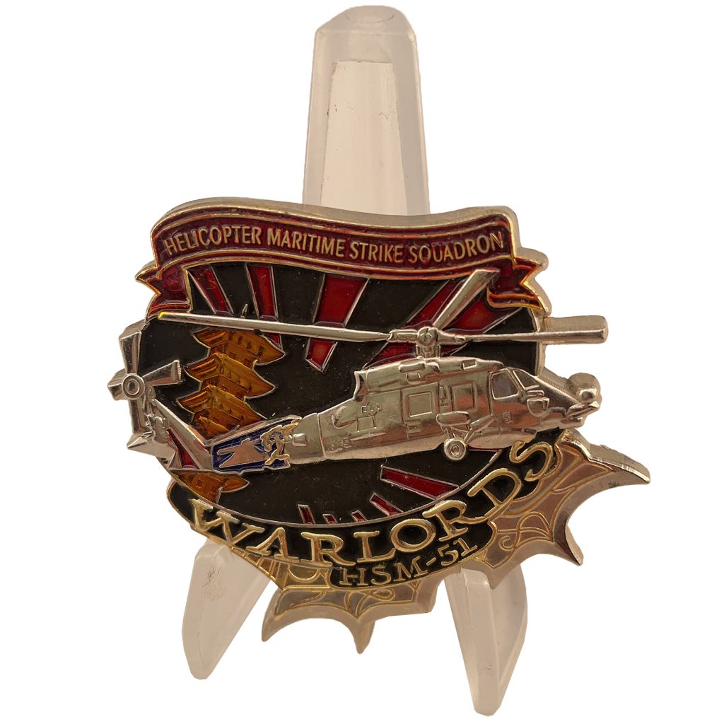 HSM-51 "Warlords" Custom Challenge Coin