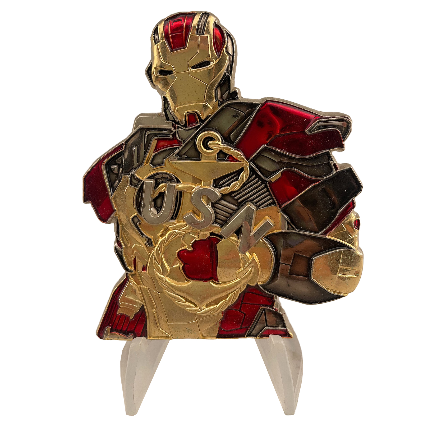 USN "Iron Man Squadron" Chiefs Mess Custom Challenge Coin