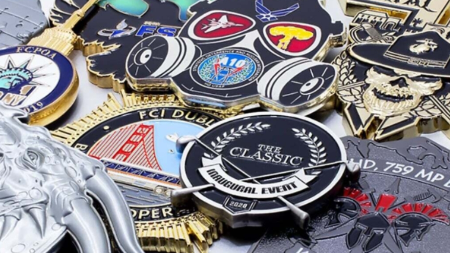 Custom-Shaped Challenge Coins