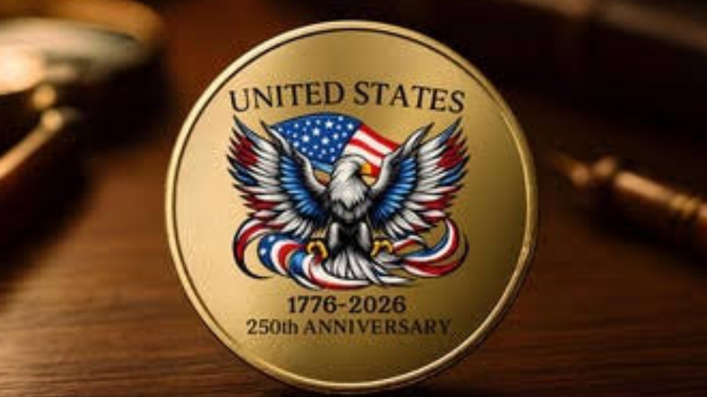 1776–2026 Semiquincentennial challenge coins
