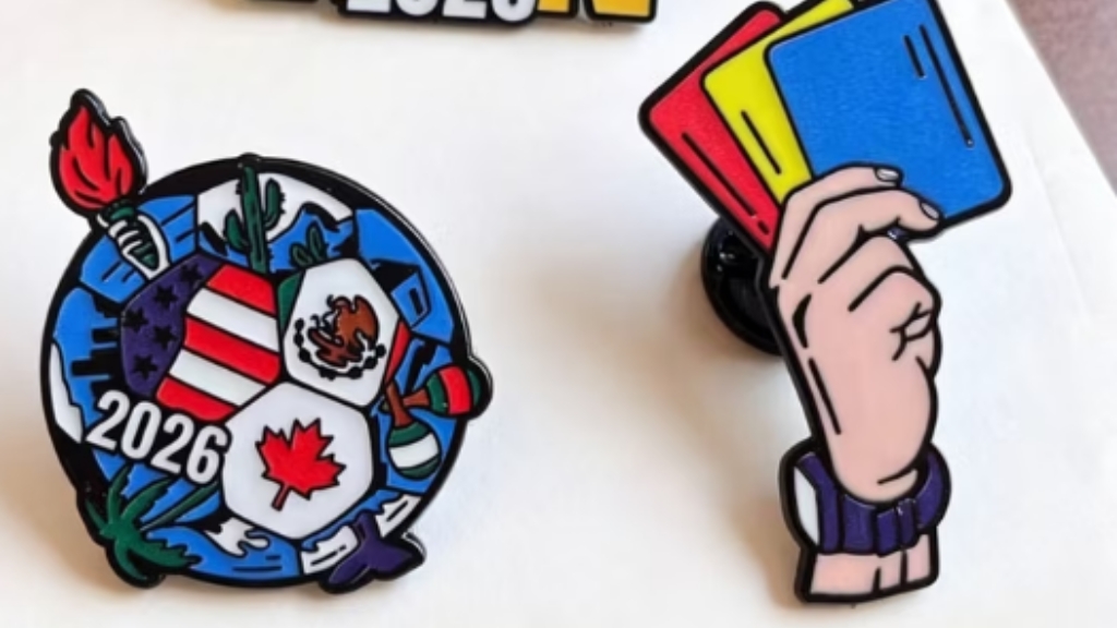 World Cup Lapel Pins