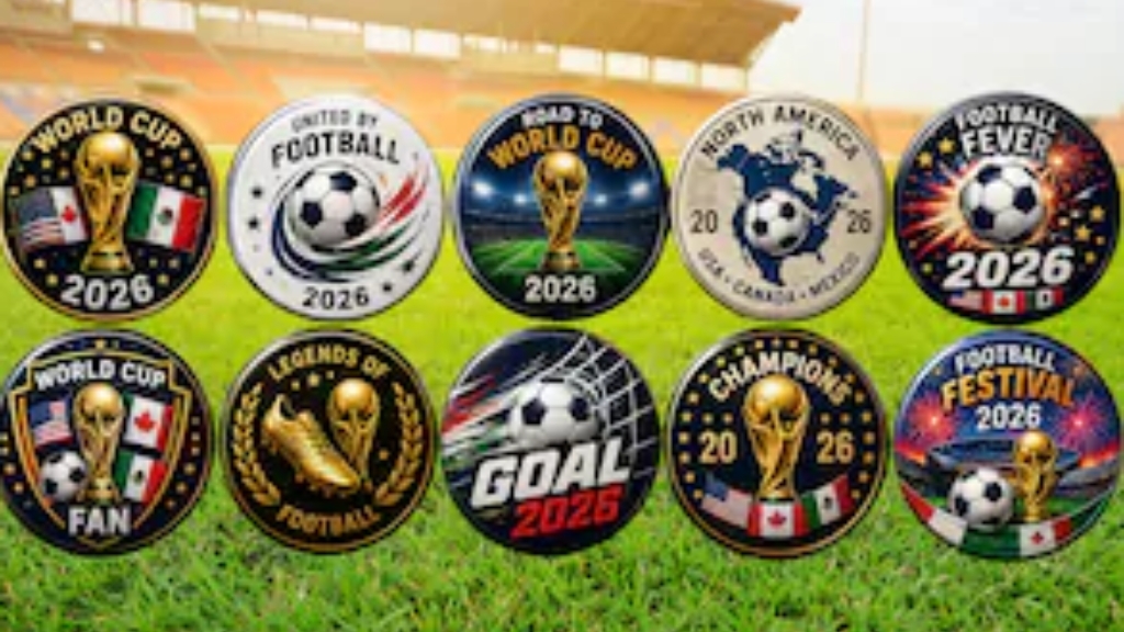 Limited-Edition World Cup Lapel Pins