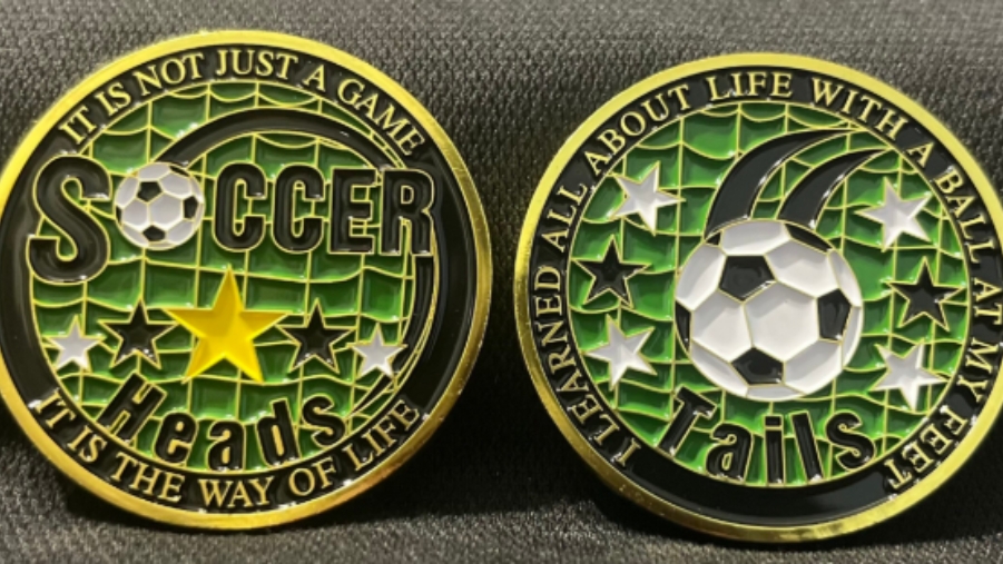 Custom Sports Challenge Coins